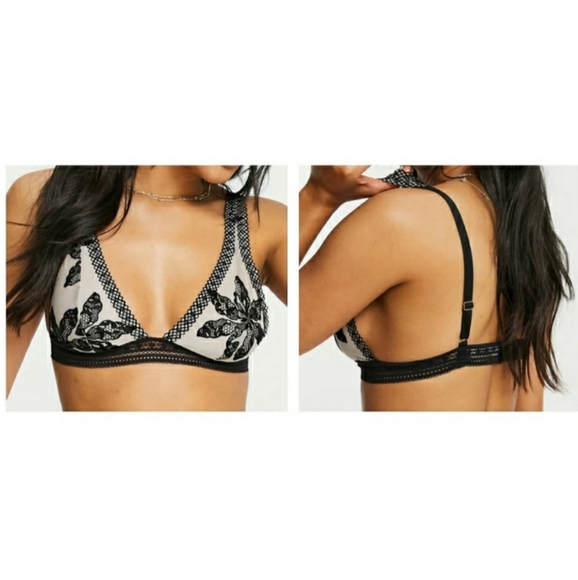 Free People Other - NWT! Free People Alia Bralette in Black. Size S